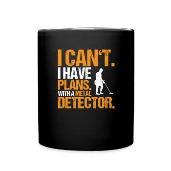 Détecteur Sondler Détecteur de métaux - Mug uni - noir - Devant