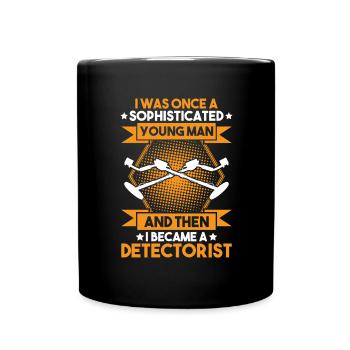 Détecteur Sondler Détecteur de métaux - Mug uni - noir - Devant