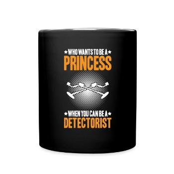 Détecteur Sondler Détecteur de métaux - Mug uni - noir - Devant