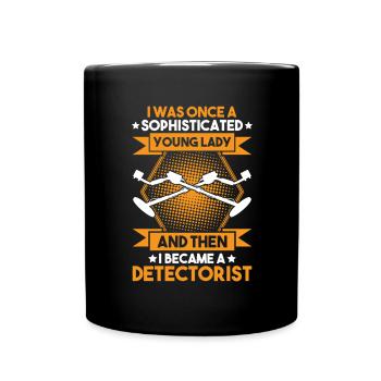 Détecteur Sondler Détecteur de métaux - Mug uni - noir - Devant