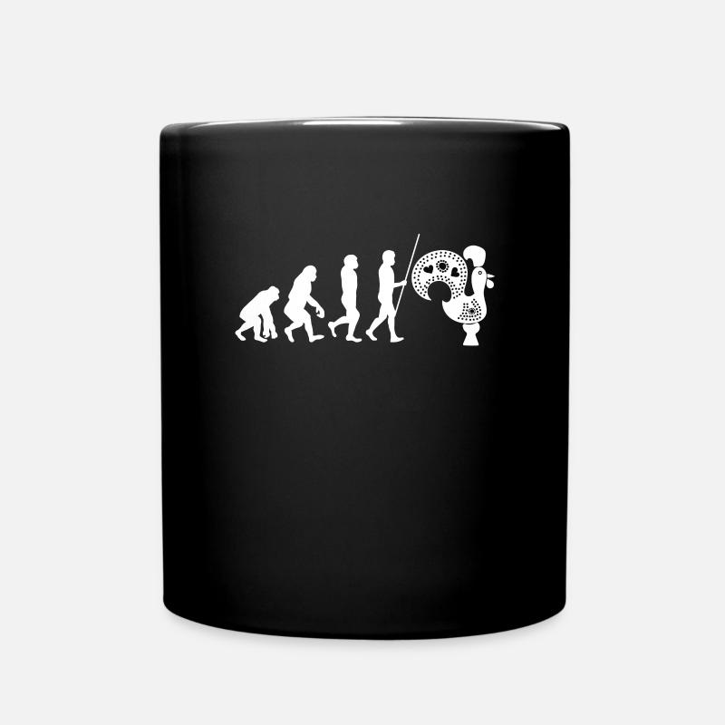 Galo De Barcelos Portuguese Rooster - Tasse einfarbig - Schwarz