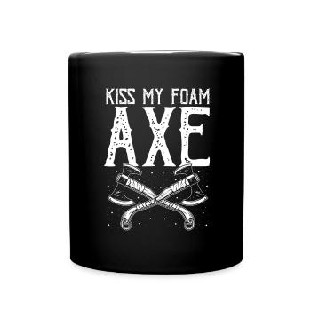 Larping quote for role-playing games and Larper - Full Colour Mug - black - Front