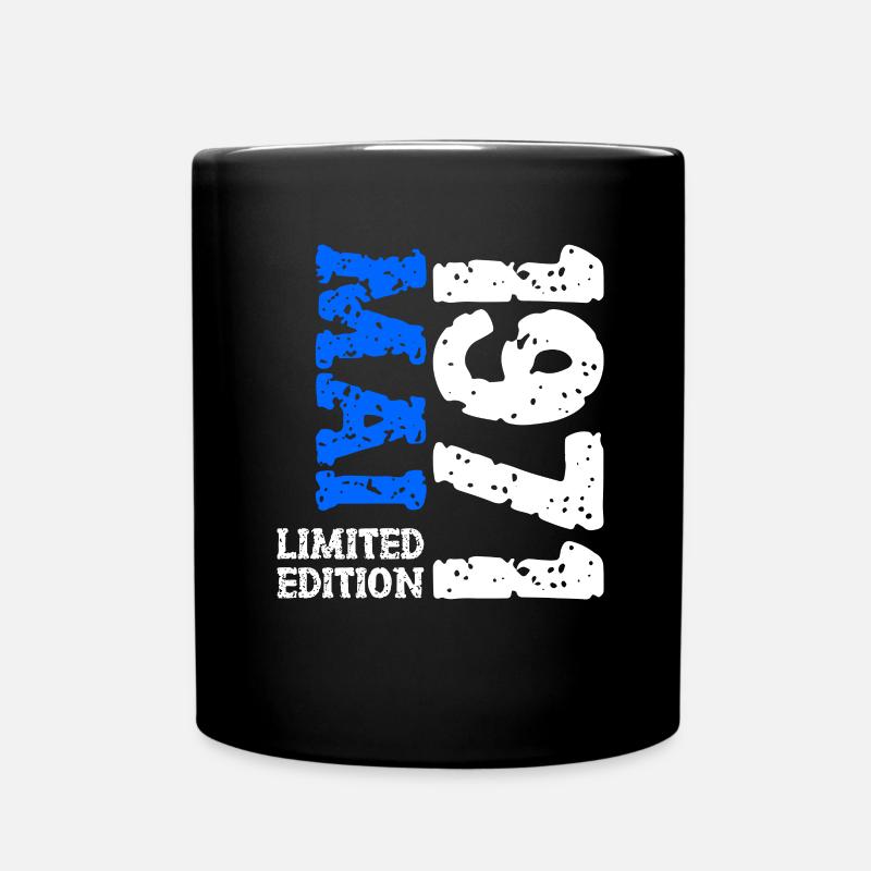 1971 Mai Limited Edition Geburtstag Geschenk - Tasse einfarbig - Schwarz