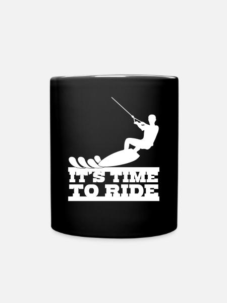 Wakeboard Wakeboarding Wakeboarder - Tasse einfarbig - Schwarz