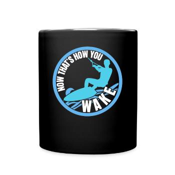 Wakeboard Dire Wakeboarder - Mug uni - noir - Devant