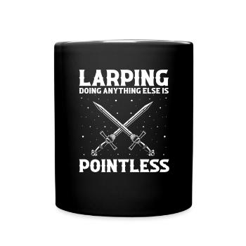 GN pour les jeux de rôle fantastiques et les combats à l’épée - Mug uni - noir - Devant