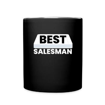 Best Salesman Bed Mattress Doctor - Tasse einfarbig - Schwarz - Vorne
