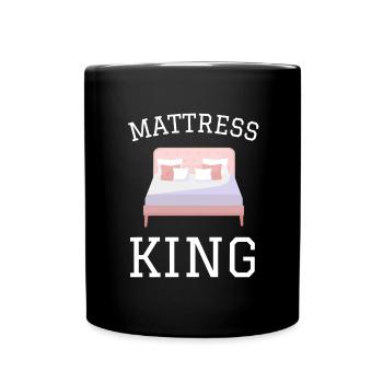 Best Salesman Bed Mattress Doctor - Tasse einfarbig - Schwarz - Vorne