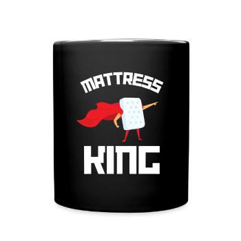 Meilleur vendeur de matelas de lit Docteur - Mug uni - noir - Devant