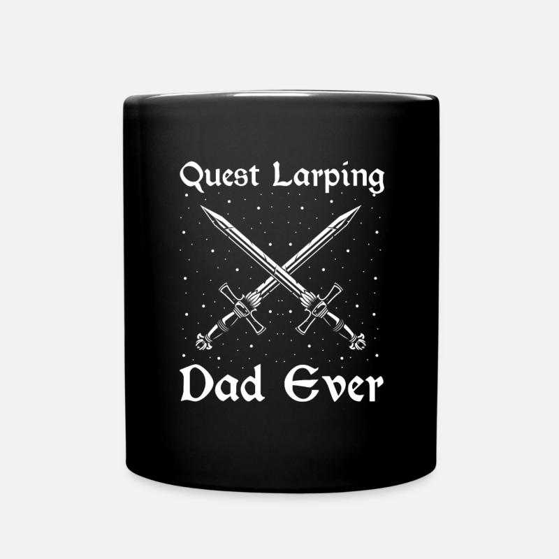 Larping Zitat für Rollenspiele und Larper - Tasse einfarbig - Schwarz