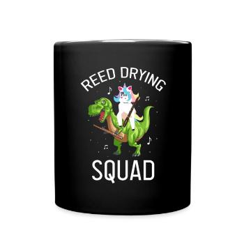 Bassoon Wind Instrument Design for Bassoonist - Full Colour Mug - black - Front