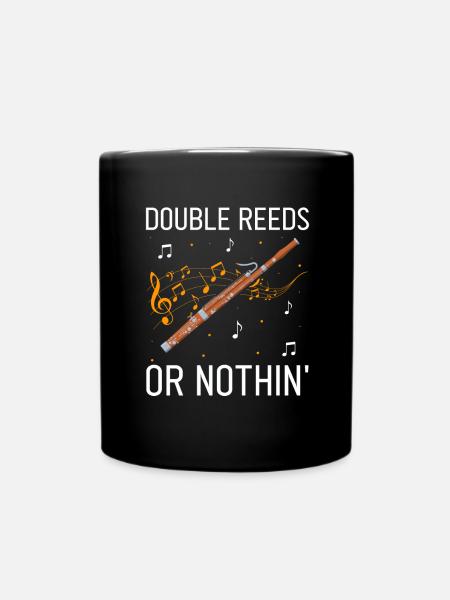 Basson pour bassoniste et orchestre de basson - Mug uni - noir