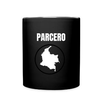 Parcero Colombia Colombian Cartagena Medellin And - Tasse einfarbig - Schwarz - Vorne