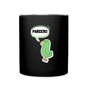 Parcero Colombia Colombian Cartagena Medellin And - Tasse einfarbig - Schwarz - Vorne