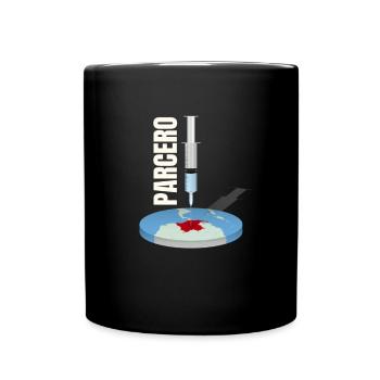 Parcero Colombia Colombian Cartagena Medellin And - Tasse einfarbig - Schwarz - Vorne