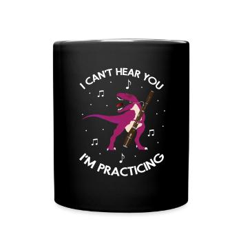Fagottist für Fagottorchester und Fagottist - Tasse einfarbig - Schwarz - Vorne