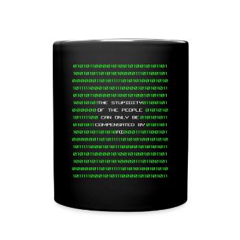 Intelligence artificielle - Mug uni - noir - Devant