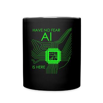 Programmeur d’intelligence artificielle - Mug uni - noir - Devant