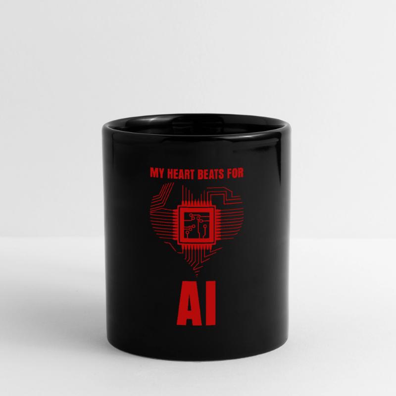 Artifical Intelligence Admin Programmer Tasse einfarbig