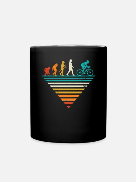 Evolution humaine - Vintage - Mug uni - noir
