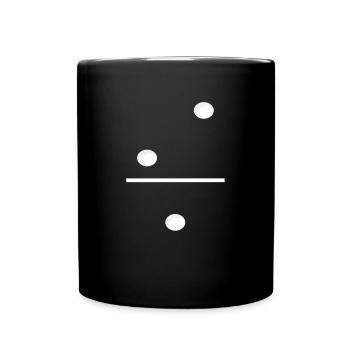 Domino Game Tile 2-1 - Drôle de costume de groupe - Mug uni - noir - Devant
