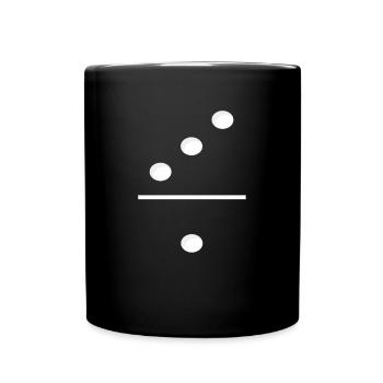 Domino Game Tile 3-1 - Drôle de costume de groupe - Mug uni - noir - Devant