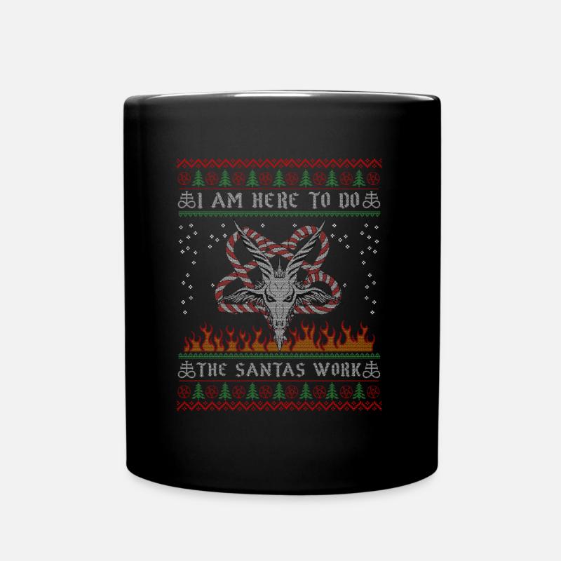 I Baphomet Death Metal - Full Colour Mug - black