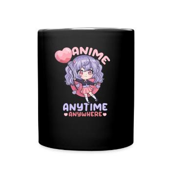 front 87551666604524790 - Tasse einfarbig - Schwarz - Vorne