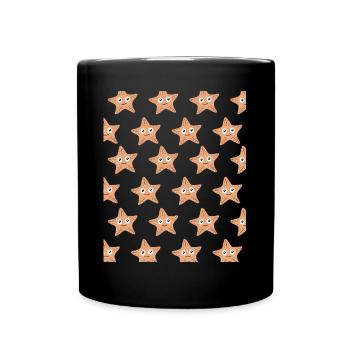 Étoile de mer Étoile de mer - Mug uni - noir - Devant