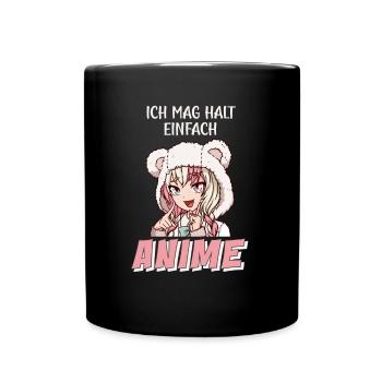front 91921647202655764 - Tasse einfarbig - Schwarz - Vorne