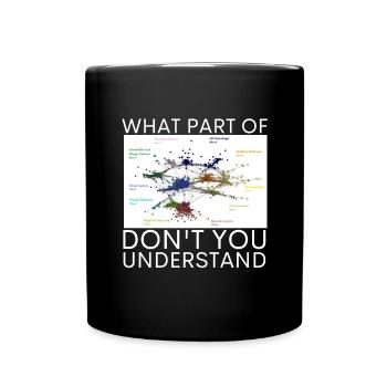 Chess Master Chess Club & 3 Way Chess Game - Full Colour Mug - black - Front