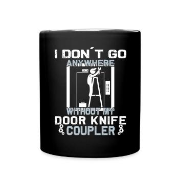 Elevator Inspector - Elevator Mechanic - Full Colour Mug - black - Front