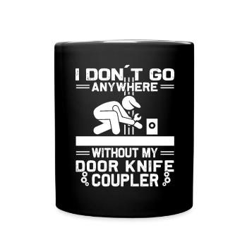 Elevator Inspector - Elevator Mechanic - Full Colour Mug - black - Front