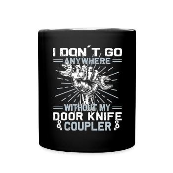 Elevator Inspector - Elevator Mechanic - Full Colour Mug - black - Front