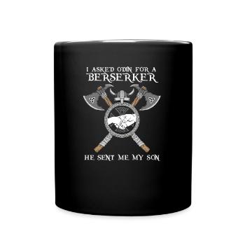 front 41401662293039481 - Tasse einfarbig - Schwarz - Vorne