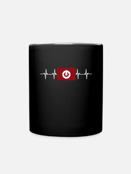Japan Flag - Kochi - Full Colour Mug - black