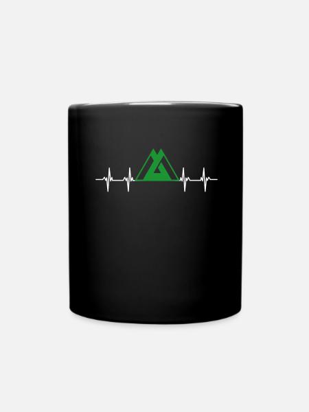 Japan Flag - Toyama - Full Colour Mug - black