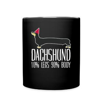 Dachshund Dachshund Club - Mug uni - noir - Devant