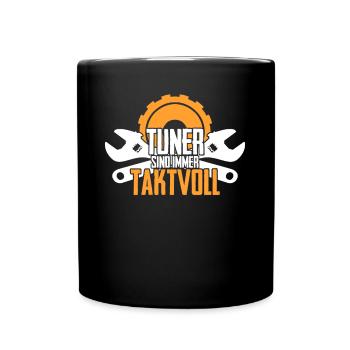 Tuner sind taktvoll Tuning - Tasse einfarbig - Schwarz - Vorne