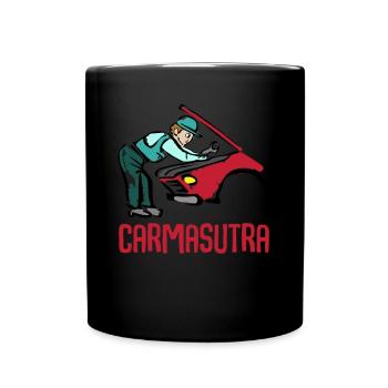 Tuner Mechanic Car Workshop Tuning - Full Colour Mug - black - Front