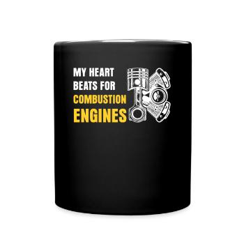 Mechanic Tuner Gasoline Diesel Tuning - Full Colour Mug - black - Front