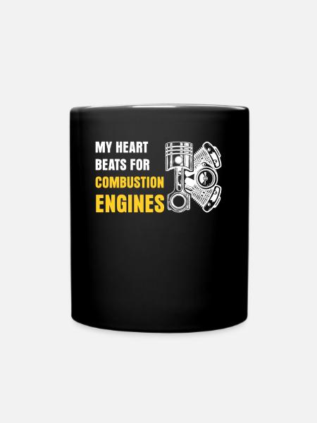 Tuner mécanicien Essence Diesel Tuning - Mug uni - noir