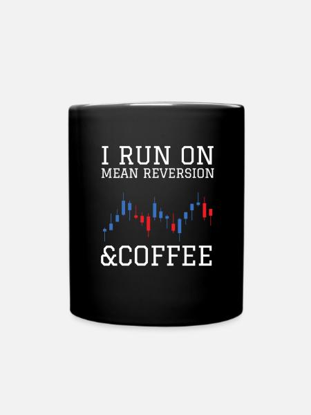 Volatility Options Trading Trader - Tasse einfarbig - Schwarz