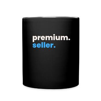 Volatility Options Trading Trader - Full Colour Mug - black - Front