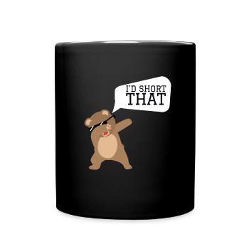 Volatility Options Trading Trader - Full Colour Mug - black - Front