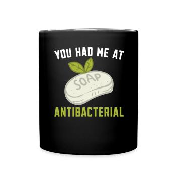 Ils m’ont eu chez Antibacterial Soap Maker - Mug uni - noir - Devant