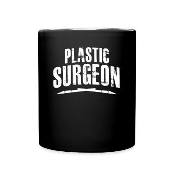 Modellbauer Messer Modellbau - Tasse einfarbig - Schwarz - Vorne