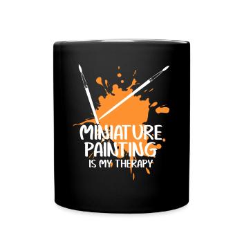Model Maker Pinceau Color Model Making - Mug uni - noir - Devant
