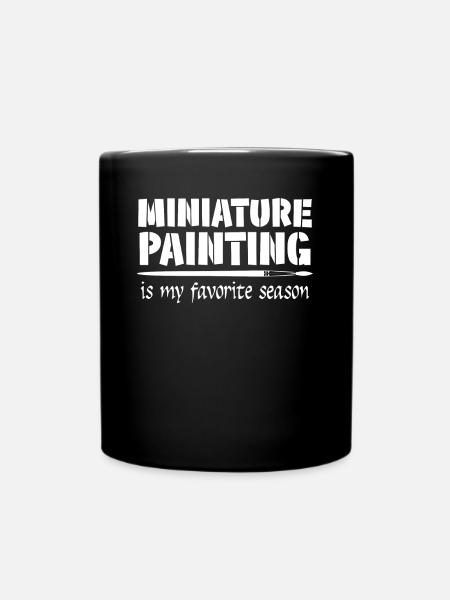 Model Maker Brush Model Making - Full Colour Mug - black