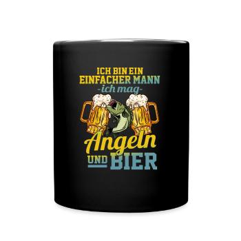 front 46841602773169572 - Tasse einfarbig - Schwarz - Vorne